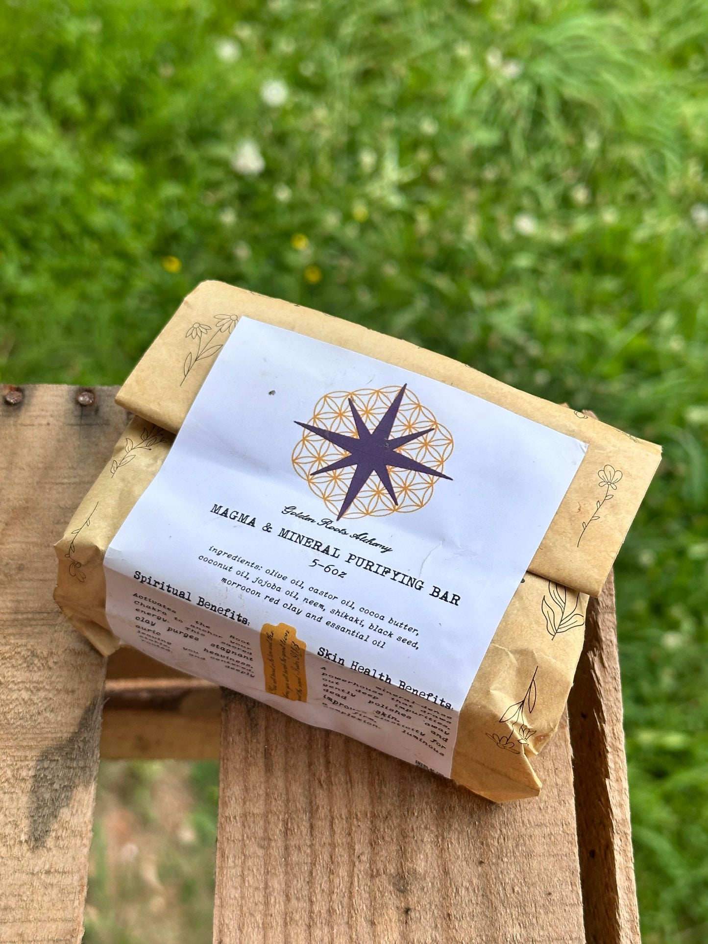Desert Rose Moroccan red clay.