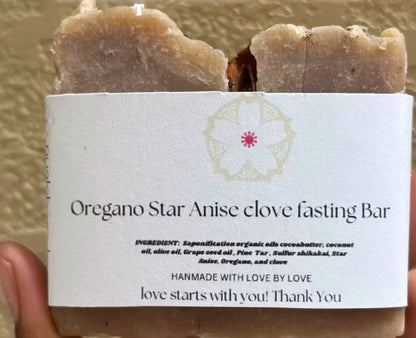 oregano clove star anise Parasite cleanse soap