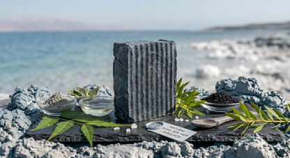 Dead Sea Mud + Activated Charcoal detox soap